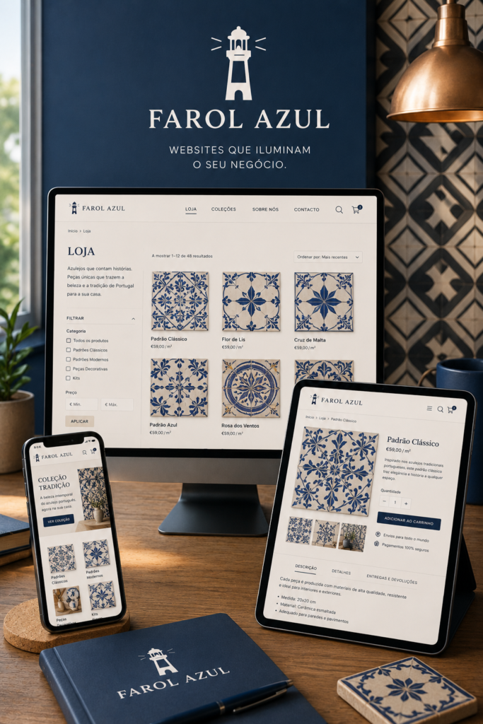 Farol Azul Design de Websites & SEO em Portugal