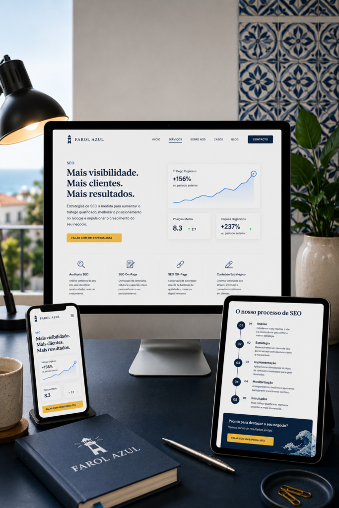 Farol Azul Design de Websites & SEO em Portugal