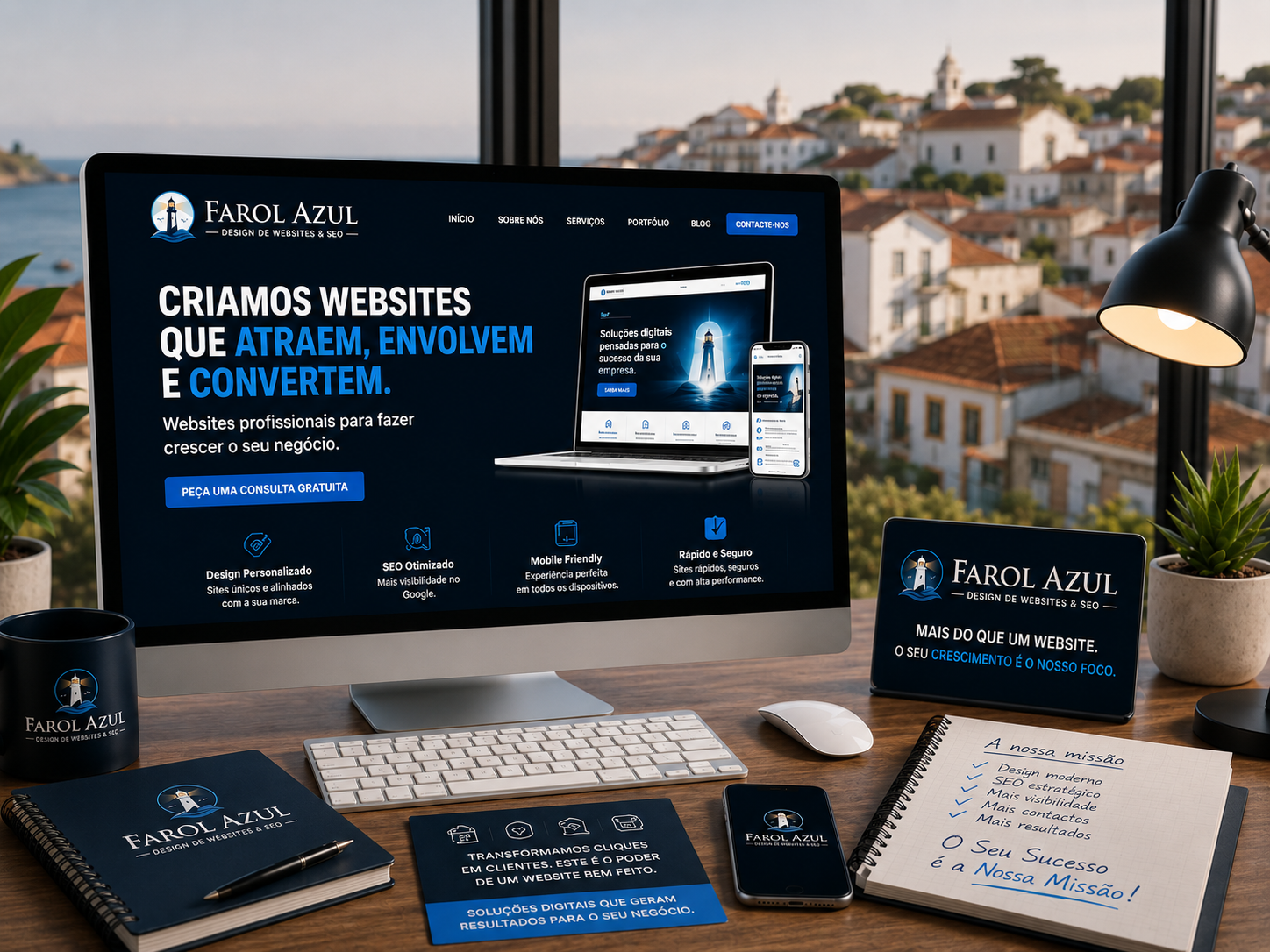 Farol Azul Web Design