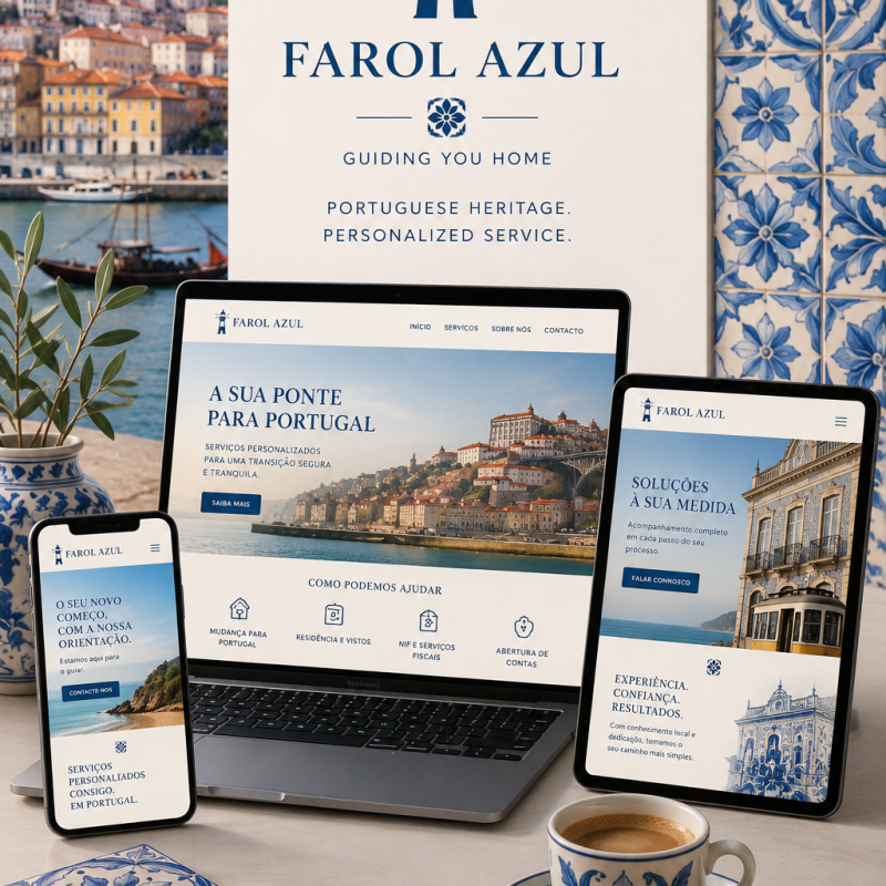 Farol Azul Design de Websites & SEO em Portugal