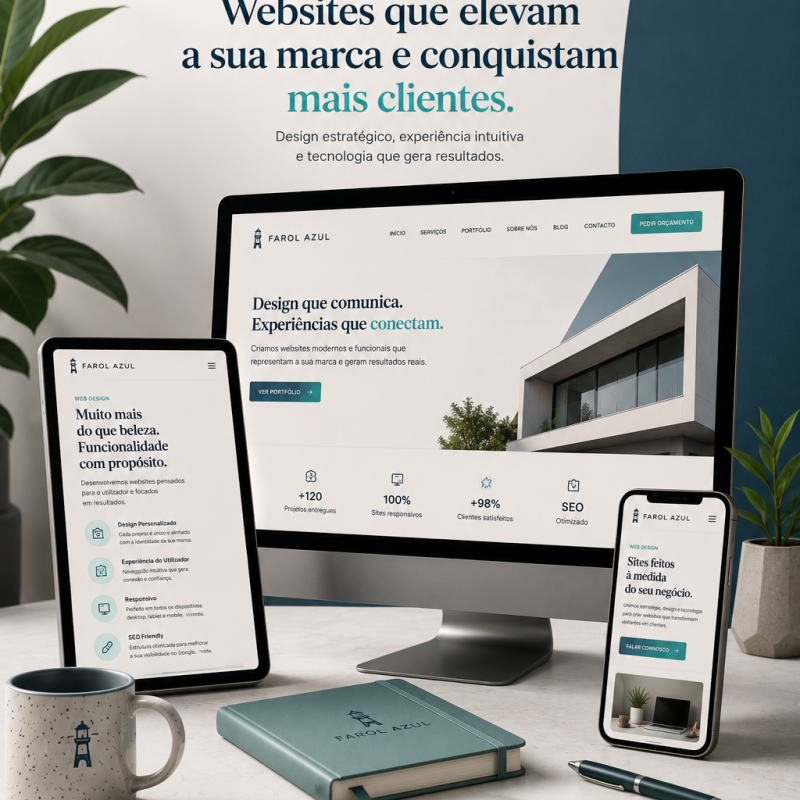 Farol Azul Design de Websites & SEO em Portugal