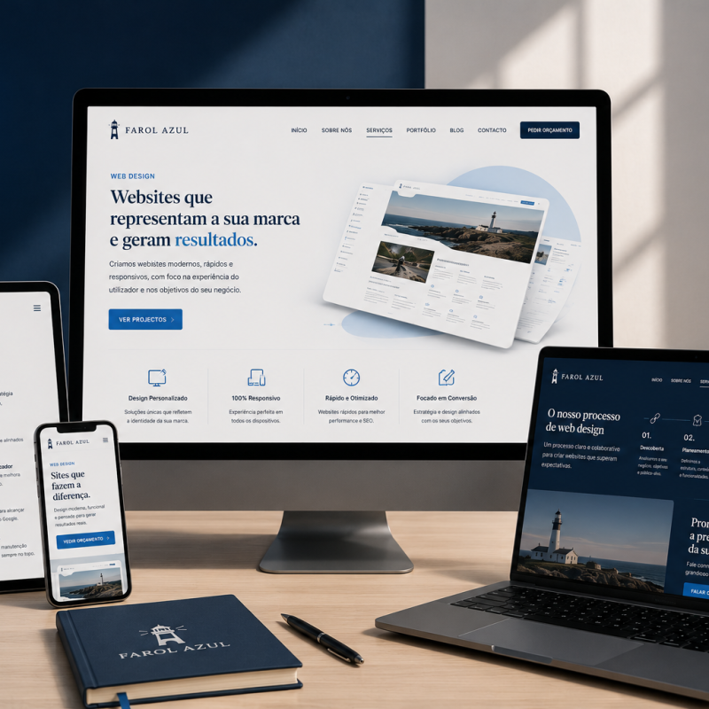 Farol Azul Design de Websites & SEO em Portugal